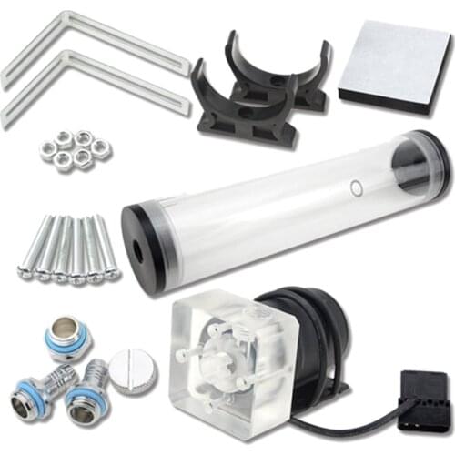 600L/H 19W Dc12V Cpu Cooling Heat Exchanger Water Pump Tank 255 Ml Co2 Cooler