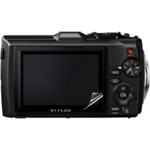 3 x Clear Soft PET LCD Screen Protector Cover Guard for Olympus Tough TG3 TG-3 TG-4 TG4 TG5 TG-5 TG6 TG-6 Camera Protective Film