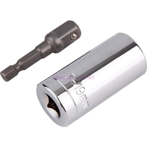 50set universal Socket Wrench 2 Piece Set Nut Bolt Tool Torque Wrench Head Set Socket Sleeve Magic Grip Tool