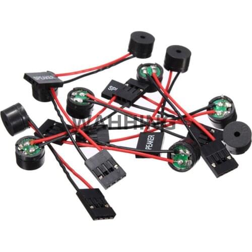 100x Desktop PC Computer Mainboard Motherboard Case Buzzer Internal Speaker Beep Code buzzle alarm Connector Adapter Plug HY400