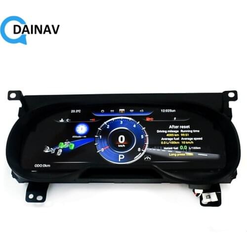 Car LCD Meter instrument dashboard screen GPS Navigation For Toyota RAV4 2020 Android car Multimedia player