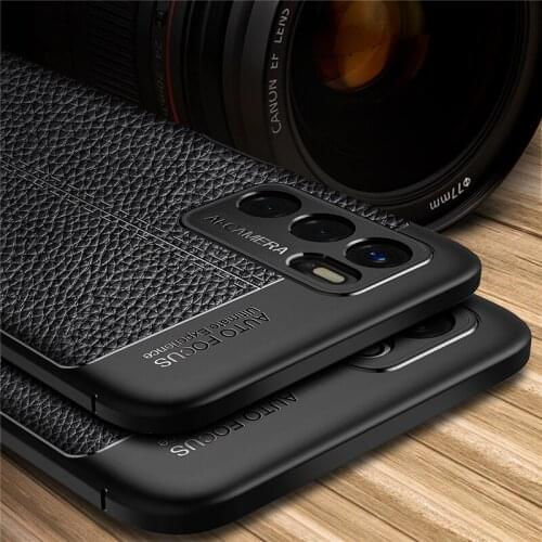 For OPPO A16 Case Cover Luxury Leather Soft Silicone Shockproof TPU Bumper Back Cover for OPPO A16 Phone Case for OPPO A16 2021