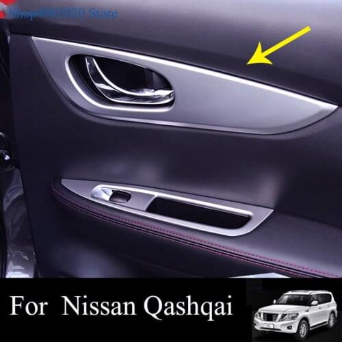 For Nissan Qashqai j11 2014 2015 2016 2017 Chrome Rear Tail Light Taillight Lamp Cover Trim Eyebrow Eyelid Molding Garnish Bezel