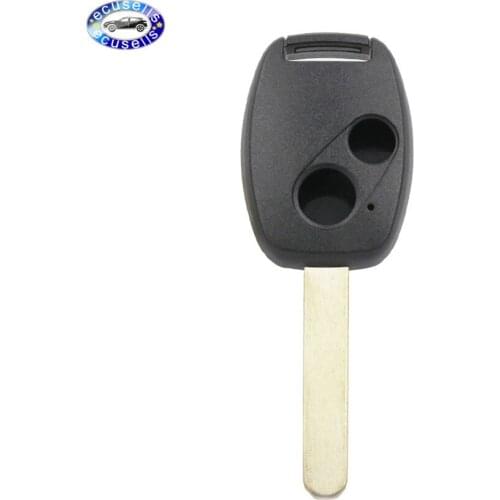 FOR Honda ACCORD CIVIC 2 BUTTON REMOTE KEY FOB CASE BLANK NO CHIP PLACING INSIDE