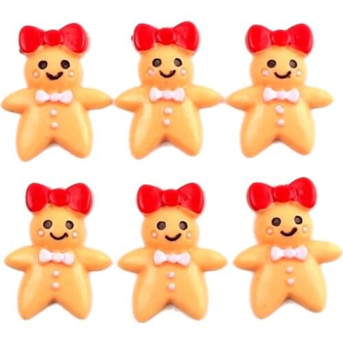20Pcs Resin Child Decoration Crafts Flatback Cabochon Kawaii DIY Embellishments For Scrapbooking Accessories