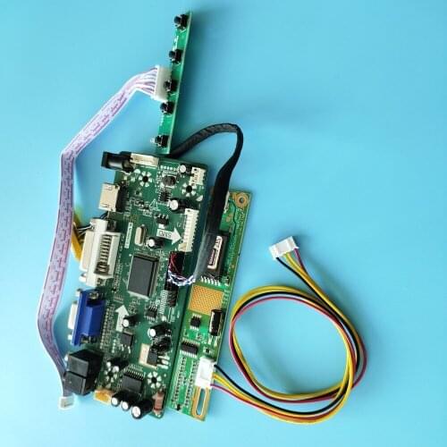 Kit for LP171WU1-A4K3/LP171WU1-A4K4 Controller Board 1920x1200 30pin M.NT68676 17.1" HDMI+DVI+VGA LCD Audio panel Display screen