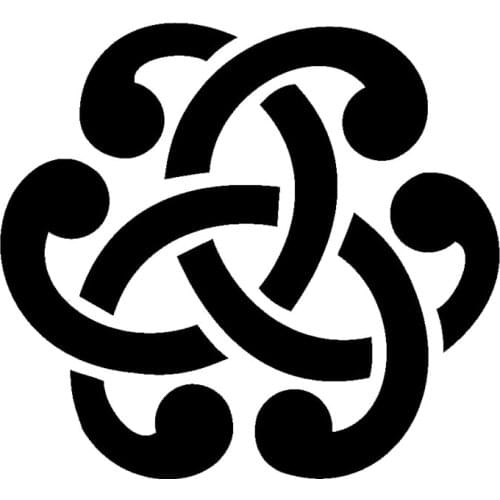 Creativ Celtic Knot Celts Patterns Islamic Interl Motorcycle Car Sticker Vinyl Decals Waterproof Sticker on Car Body Rear Window