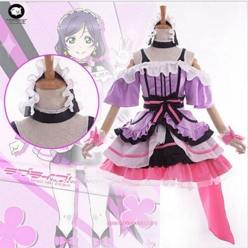 Love Live! School Idol Project KiRa-KiRa Sensation! Nozomi Tojo Cosplay Costume Us Music Stage Costume Lolita Dress