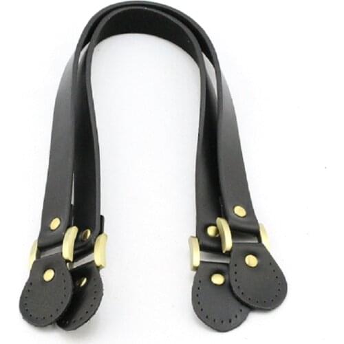 FASHIONS KZ PU Leather Square Metal Buckler Bag Strap Fashion Style Shoulder Strap Female Bag DIY Manual Accessories Handle