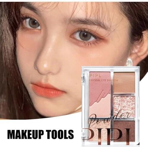 5 Colors Eyeshadow Palette Matte Shimmering Naturally Long Lasting No Smudging Eye Shadow SANA889