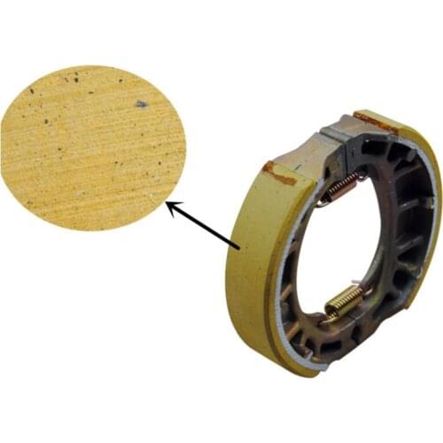 1pc 110mm Inner Diameter Motorcycle Electric Car Front and Rear Brake Shoe for CG125