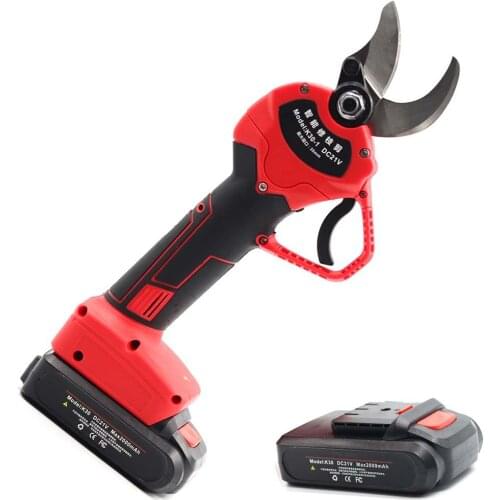 NEW Cordless pruning shears Electric Wireless Rechargeable 21V Li-Ion Pruning Shears Garden Cutter Garden Tools Grafting Shears