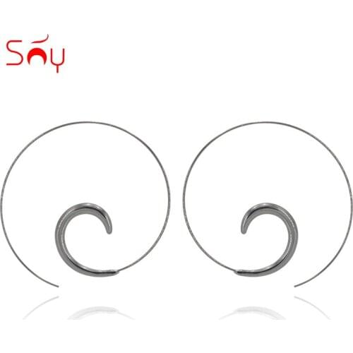 Sunny Jewelry Fashion Jewelry 2020 Big Hoop Earrings For Women High Quality Exquisite Jewelry Fairy For Party Daily Wear Gift