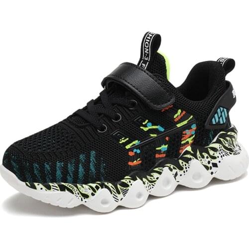 Sport Boys Sneakers Children Shoes For Kids Sneakers Boys Shoes Girls Sneakers Student Casual Shoes Footwear Breathable Mesh
