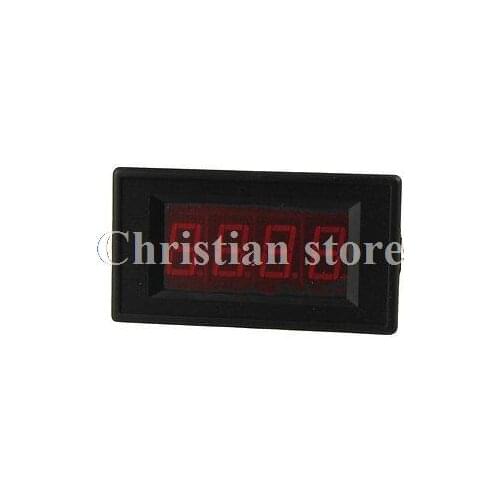 DC 5V Voltage Meter Voltmeter 4 Red LED Digits Panel