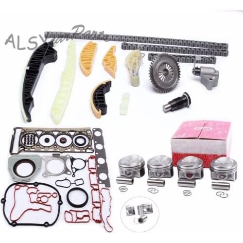 YMM Engine Rebuilding Piston Timing Chain Guide Rail Gasket Repair Kit For Audi A3 A4 VW Passat Golf Skoda 1.8TSI 06H107065BS