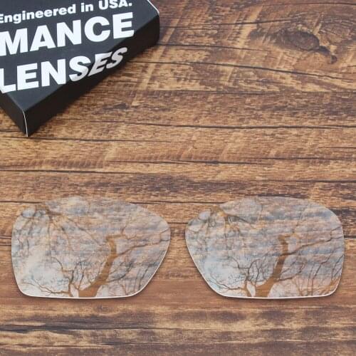 ToughAsNails Replacement Lenses for Oakley Plaintiff Squared Sunglasses Clear Color (Lens Only)