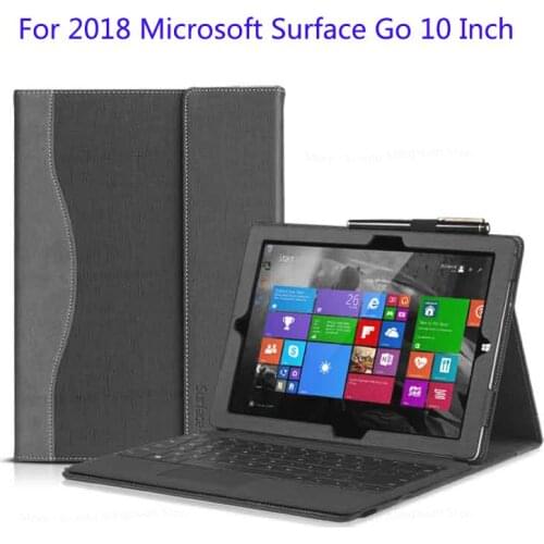 Laptop case For Microsoft 2018 Surface Go 10" Tablet PC Laptop Sleeve PU Leather Protective Cover Waterproof Portable Bag Gifts