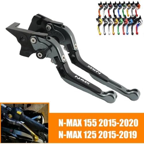 For YAMAHA N-MAX NMAX155 NMAX125 2015 2016 2017 2018 2019 NMAX155 2020 Motorcycle Adjustable Brake Clutch Lever Levers Folding