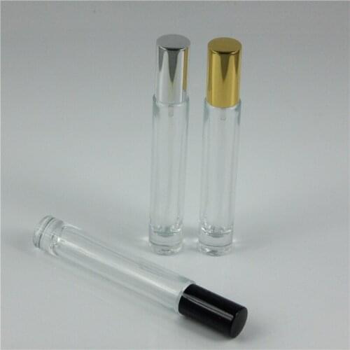 10pcs/lot 10ml clear Spray Bottle Refillable Empty Perfume Atomizer Spray Bottles Travel Accessories Scent Pump Cosmeti