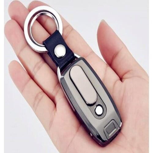 4-in-1 Multi-function Keychain Mini Compact Usb Charging Key Chain Inflated Outdoor Tools