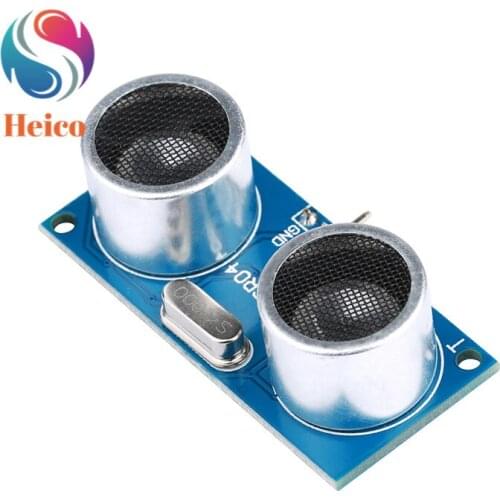 HC-SR04 Ultrasonic Detection Module and Mounting Bracket Obstacle Avoidance Sensor Board With MG90s/SG90s for Arduino