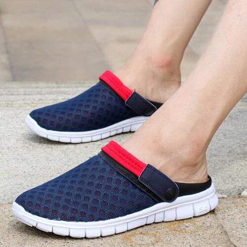 2021 Men Sandals Summer Flip Flops Slippers Men Outdoor Beach Casual Shoes Cheap Male Sandals Water Shoes Sandalia Masculina