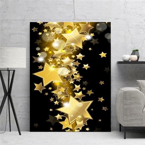 Wall Art Modular Canvas Beautiful Stars Cartoon Beautiful Home Decor Pictures HD Printed Paintings Living Room Artwork No Framed