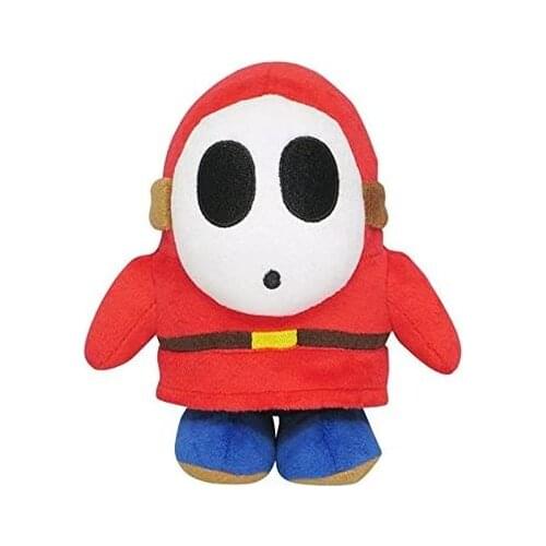 New Cute Classical Game Super Mario Shy Guy Plush 15CM Kids Stuffed Toys For Children Gifts