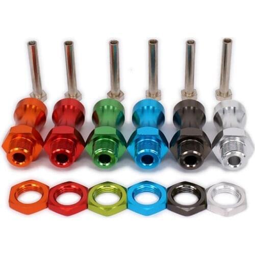 M12 To M17 12mm To 17mm Wheel Hex Hub Adapter Conversion Adapter Extension 30mm For 1/10 RC Model Car Hop-Up Parts HSP RCAWD