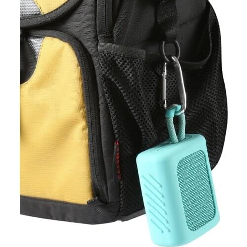 CPDD Dust-proof Silicone Case Protective Cover Shell Anti-fall Speaker Case for-JBL GO 3 GO3 Bluetooth-compatible Speaker