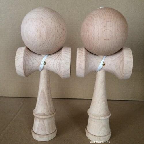 Kendama sport Balls Wooden Toys training gym children Old Age Bilboquet Juggling ball Healthy Outdoor Exercise Raw wood kendama