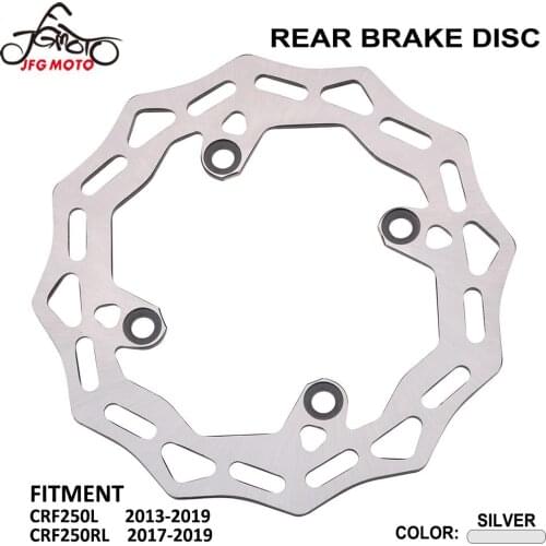 Motorcycle Rear Brake Disc For Honda SL230 XLR250R XR250 XR250R XR400R XR600R XR230 CRF250L CRF250M CRF250R CR250RALLY 2019