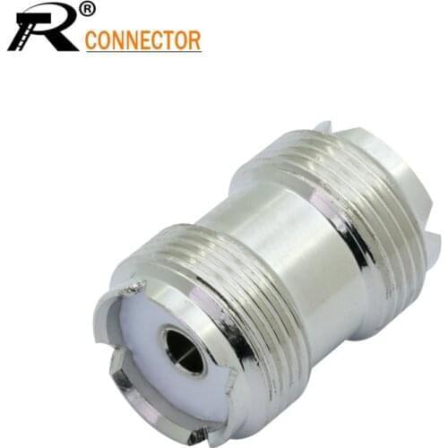 1pc PL-259 UHF Female to UHF Female Coax Cable Adapter S0-239 UHF Double Female Connector Plug