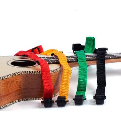 1Pc Adjustable Nylon Guitar Strap UkuleleHang Neck Hot Sale Music Instrument Straps Sling With Hook Durable Guitar Accessories