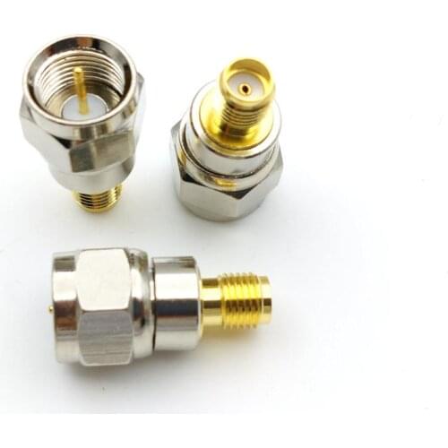 10pcs /20PCS COPPER F male plug to SMA female jack RF coaxial connector