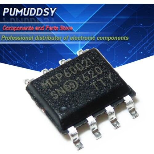 10PCS MCP6002-I/SN MCP6002 SOP8 SMD new and IC