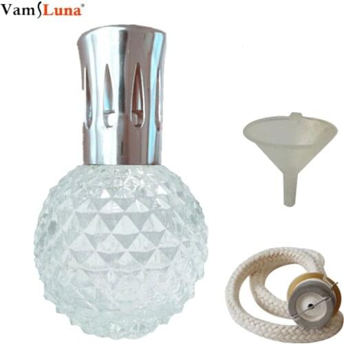 Aroma Reed Diffuser -100ml Fragrance Essential Oil Lamp Glass Bottle with catalytic Incense burning wick & Funel for Aromatherap