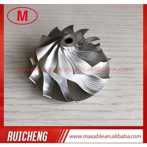 GT15-25 44.39/60.01mm 784369-0002 11+0 Blades Point milling performance billet compressor wheel for 758351-0005 M57 TU2 EU4