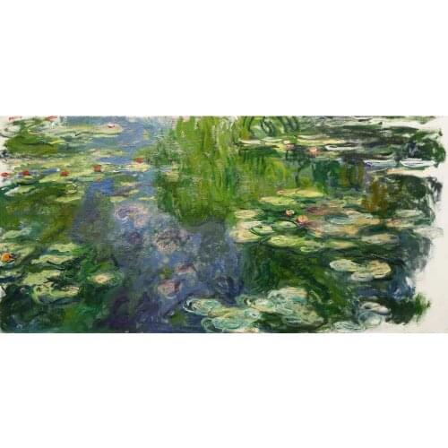 Water Lilies- by Claude Monet Oil paintings reproduction Landscapes art hand-painted home decor