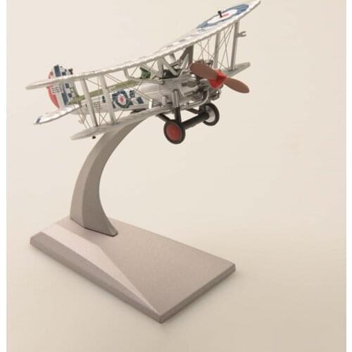 1/72 Scale WWII Double Wings Classic Bulldog Fokker Dr.1 SE.5a Fighter Aircraft Airplane Models Toys for Collections Souvenir