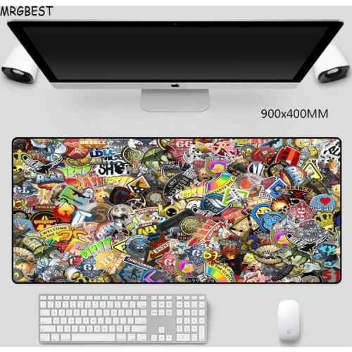 MRGBEST Mouse Pad Extend Large Gaming Group Photo Soft Nature Rubber Mice Mats Computer PC Laptop Mouse Pad for Desktop Game Pad