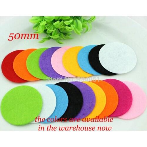 Set of 1000pcs Large Multi Colors 50mm Felt Circles for Sewing Works Felt Packs Wholesale Free Shipping