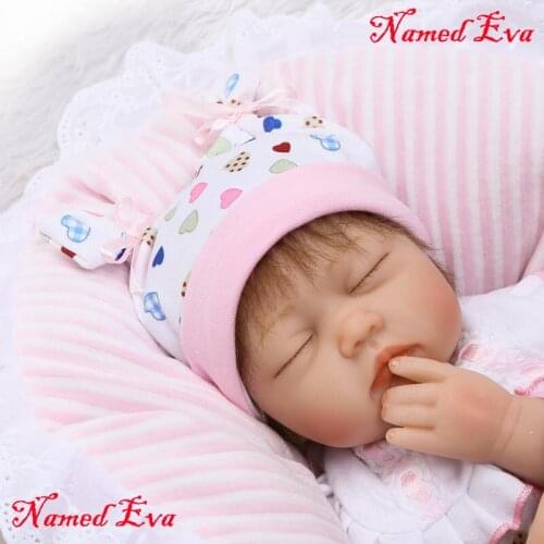 NPK 16" doll reborn babies soft cotton body silicone dolls magnetic mouth pacifier bebe real alive reborn bonecas toy dolls gift