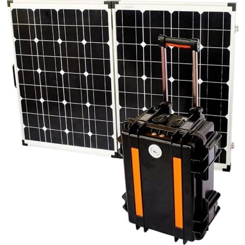 Portable off grid solar power energy system home station 3kw