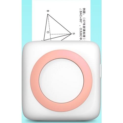 Portable 300DPI Handheld Label Printer USB Label Maker Machine BT Sticker Code Sticker Barcode Printers Study Printer for study