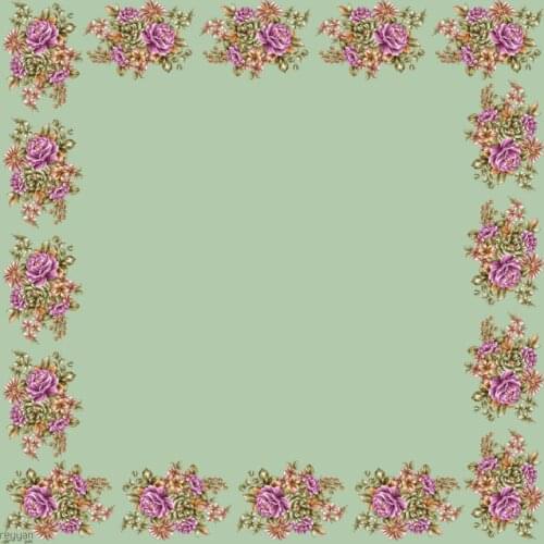 REYYAN SILK HOLLOW OYALIK WRITING PATTERN-12911-RENK-09