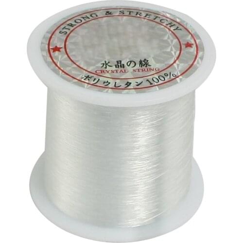 0.2mm Diameter Clear Nylon Fish Fishing LIne Spool Beading StRing