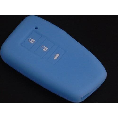 BBQ@FUKA 3Button Car Smart Remote Key Silicone Car Key Cover Case Shell Holder For ES300H IS250 GS450h Car Styling car-covers