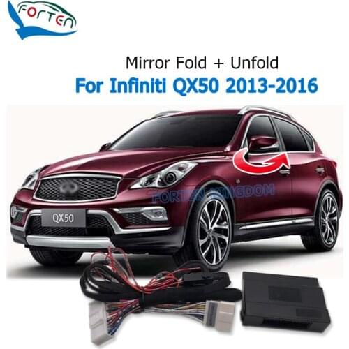Forten Kingdom Car Side Rear Mirror Folding Module For Infiniti QX50 2013-2016 Rear View Mirror fold unfold